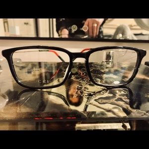 Gucci GG1056OA 001 56-17 Black Eyeglasses